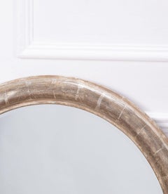 Pair of 20th Century Silver Gilt Circular Mirrors