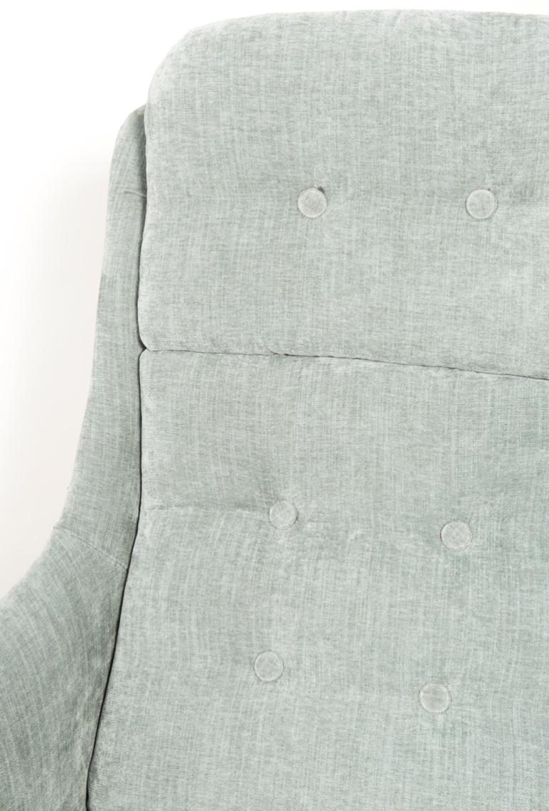 Paire de fauteuils pivotants vintage du 20ème siècle en vert clair, 1960s Excellent état - En vente à 05-080 Hornowek, PL