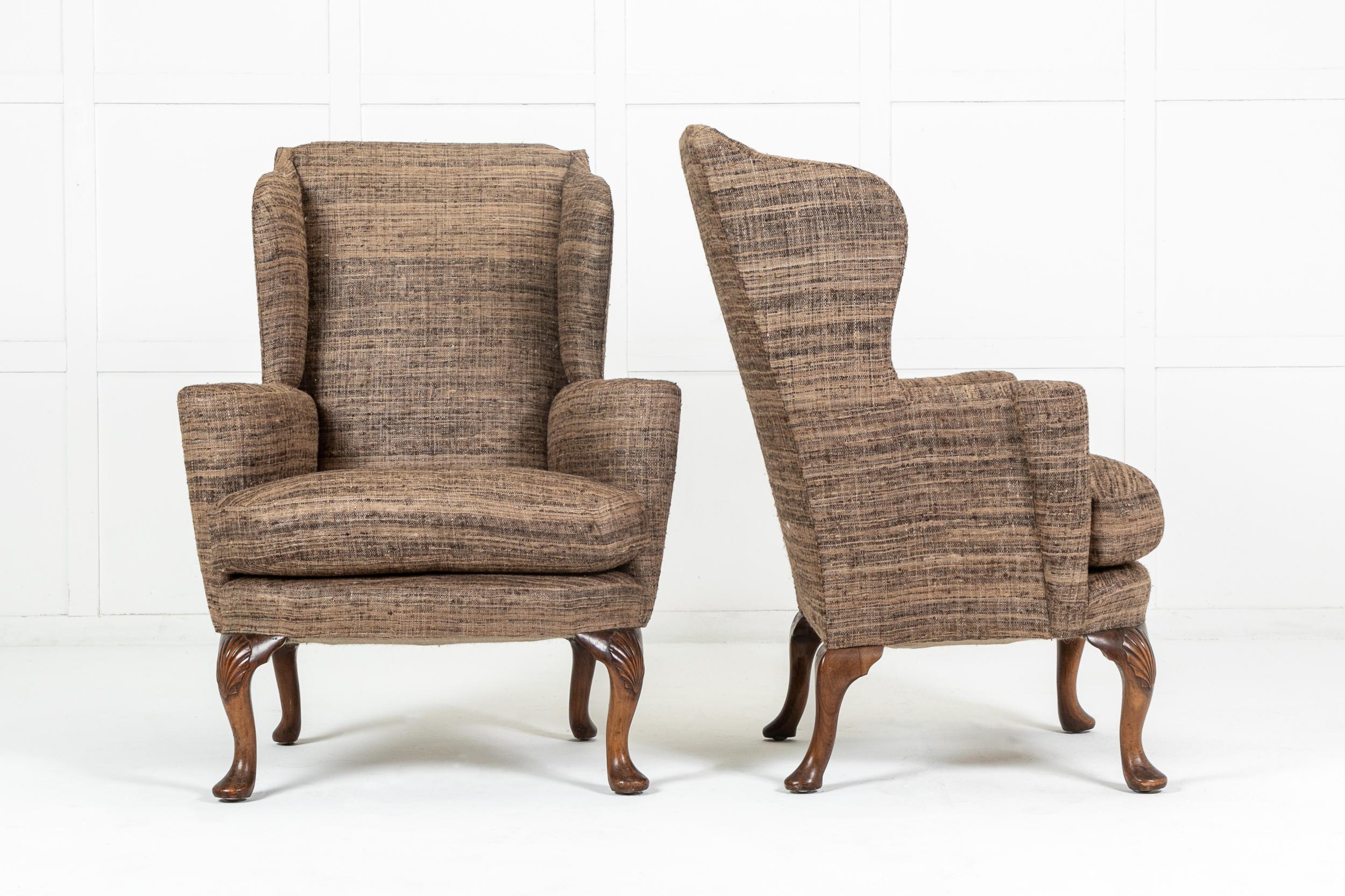 winged armchairs for sale