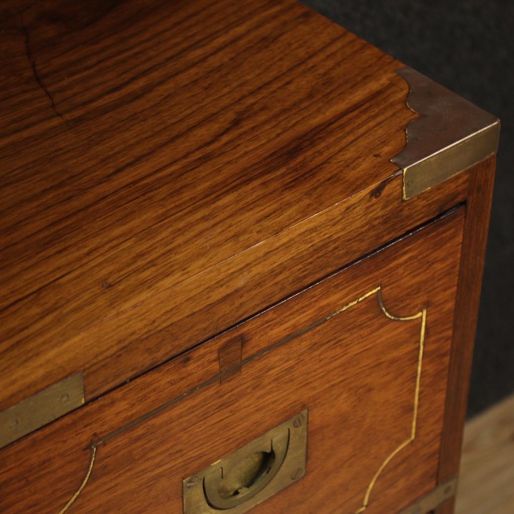 Coppia di cassettiere in legno del XX secolo in stile navale inglese, 1960 in vendita 2