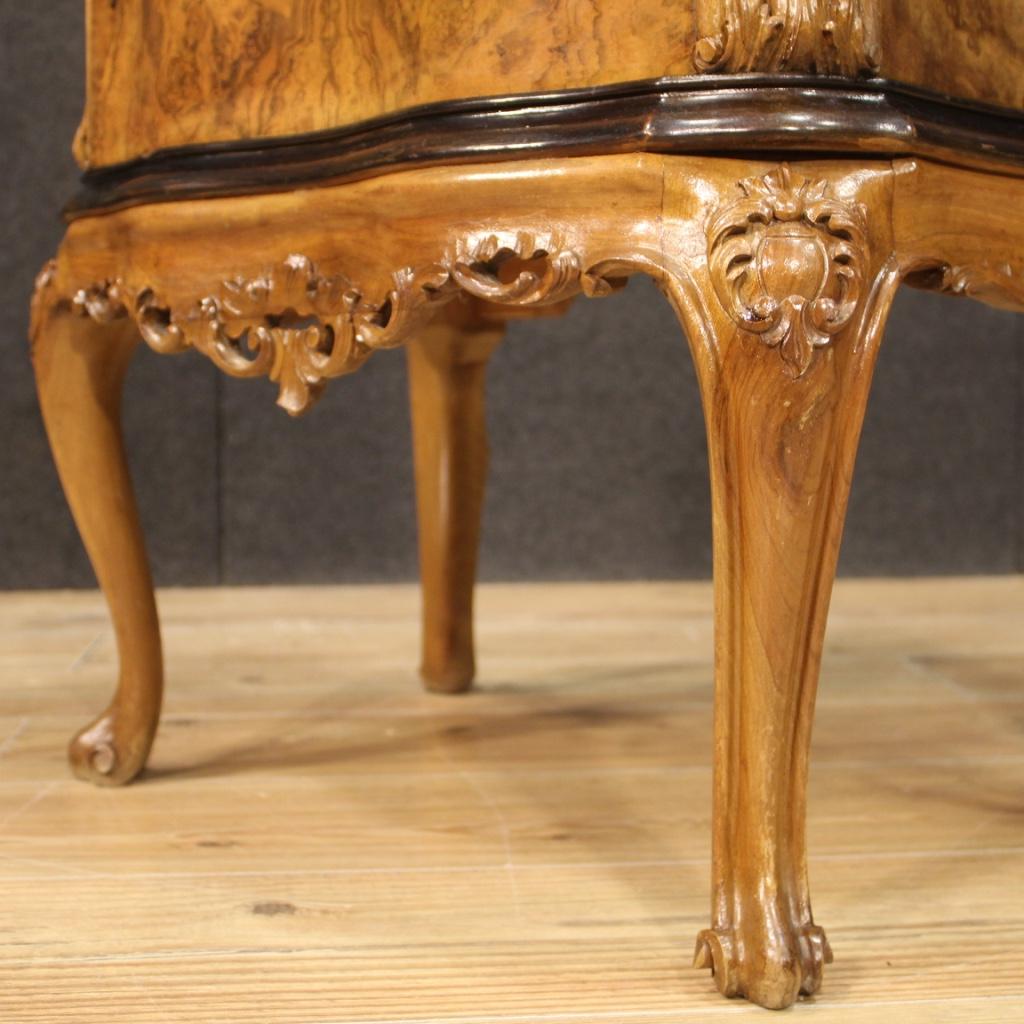 Pair of 20th Century Wood Italian Bedside Tables, 1950 1
