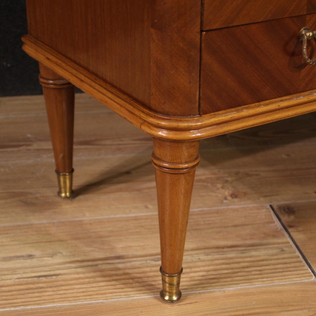 Pair of 20th Century Wood Italian Modern Design Night Stands, 1960 5