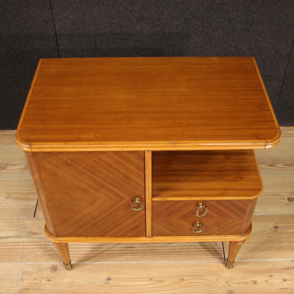Pair of 20th Century Wood Italian Modern Design Night Stands, 1960 3