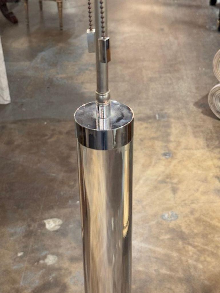 Lucite Coppia di lampade in lucite di Karl Springer della metà del XX secolo in vendita