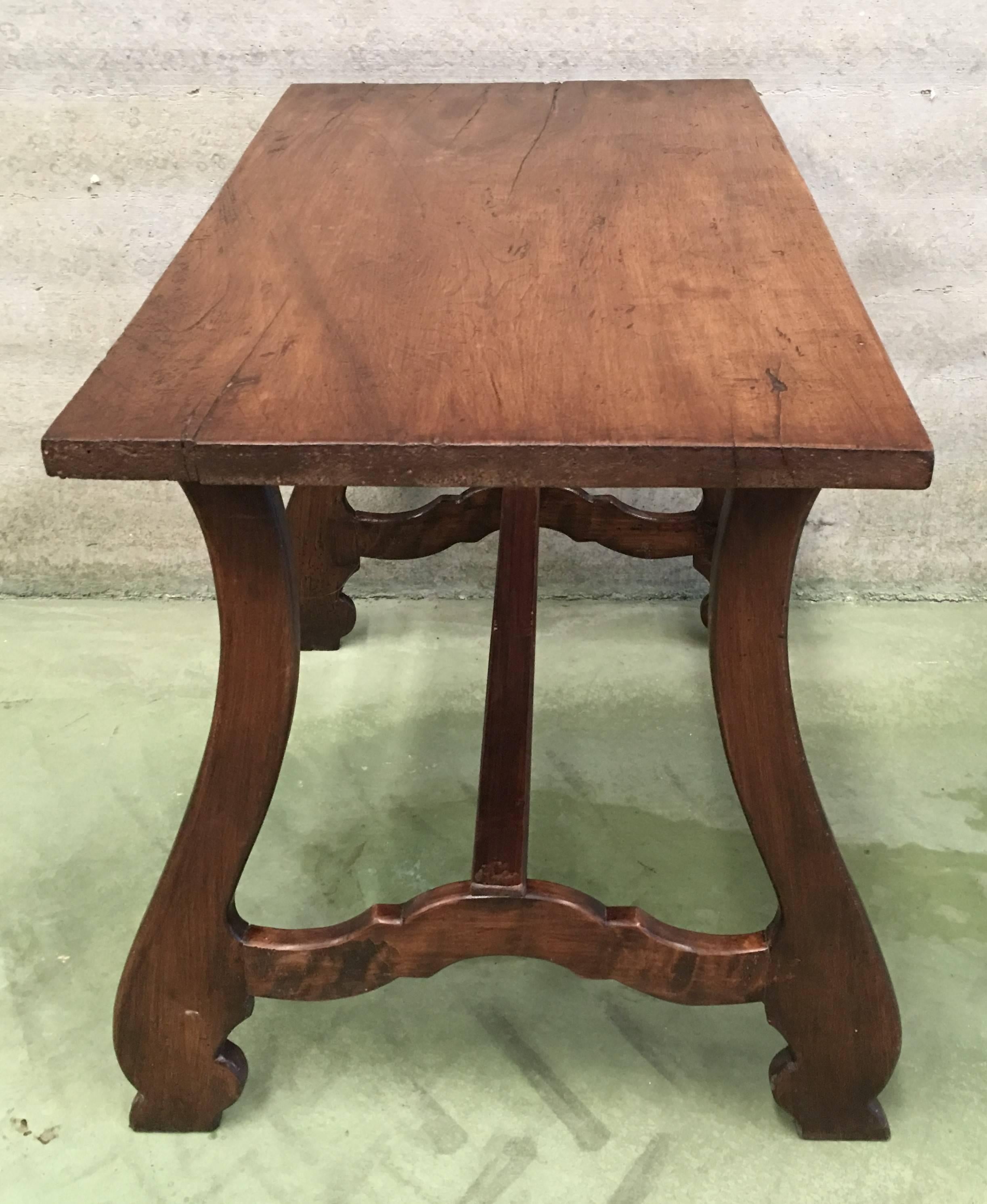 Pair of 20th Spanish Farm Tables or Desk Table, Side Tables 2