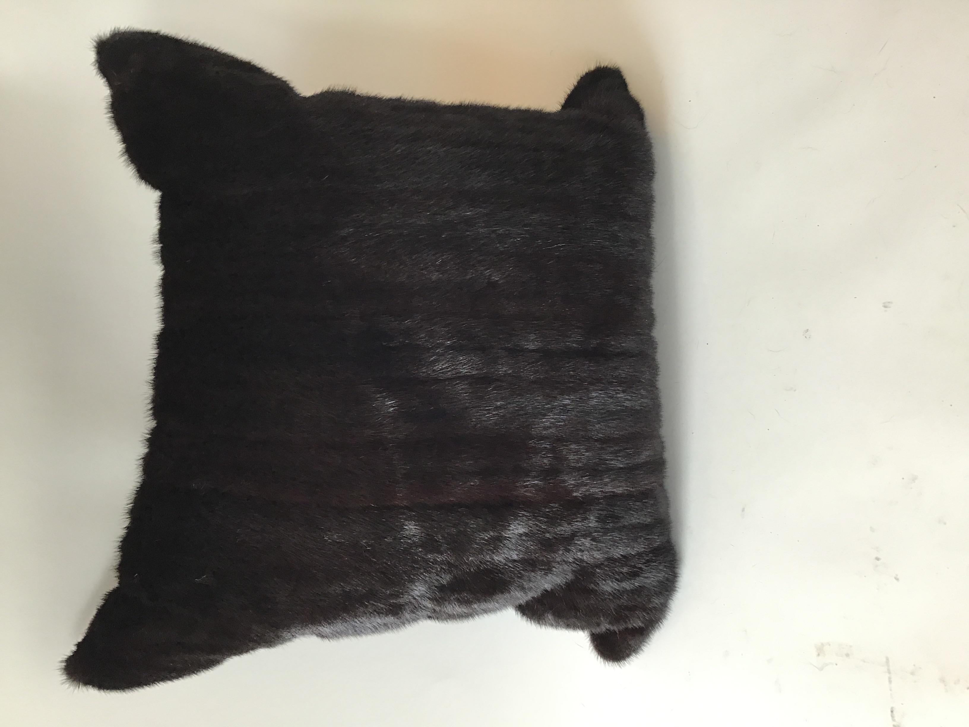 Pair of Mink Pillows 6