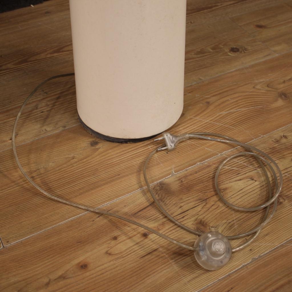 Pair of 21st Century White Metal Italian Design Floor Lamps, 2000 6