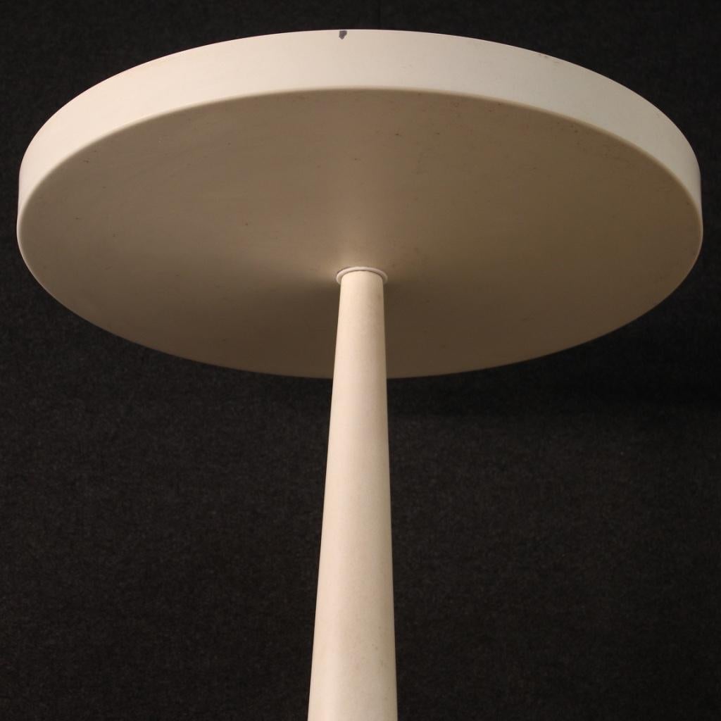 Pair of 21st Century White Metal Italian Design Floor Lamps, 2000 4