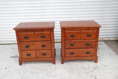 Pair of 3 Drawer Nightstands in Cherry