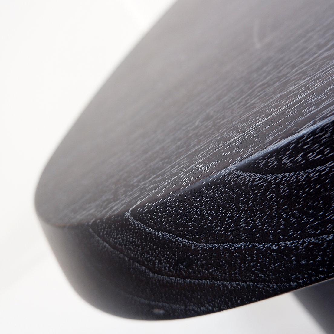 Pair of 3-legged side tables - in the style of Pierre Chapo in vendita 8