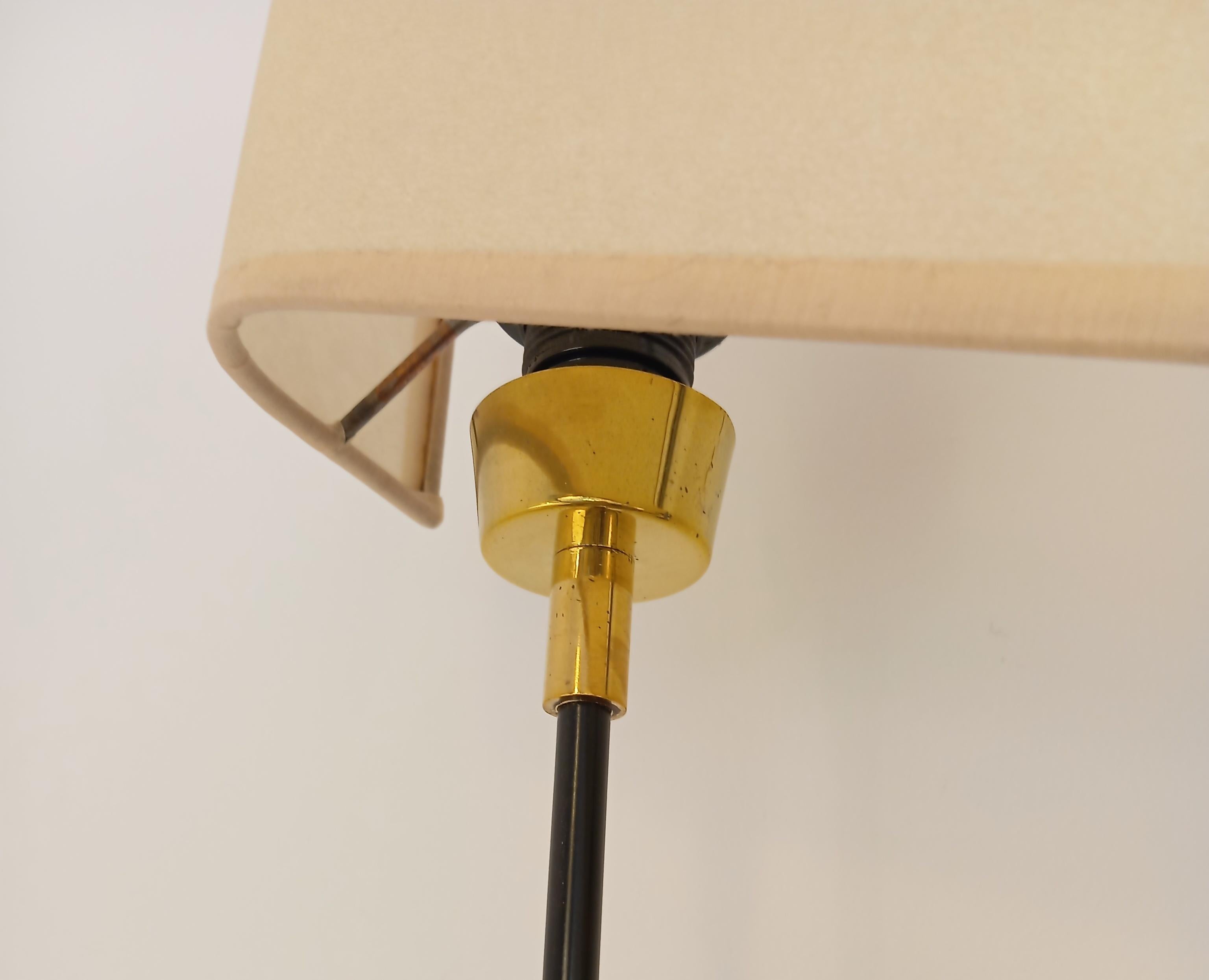 Pareja de apliques de pared de 3 luces, R. Lunel circa 1950 en venta 2