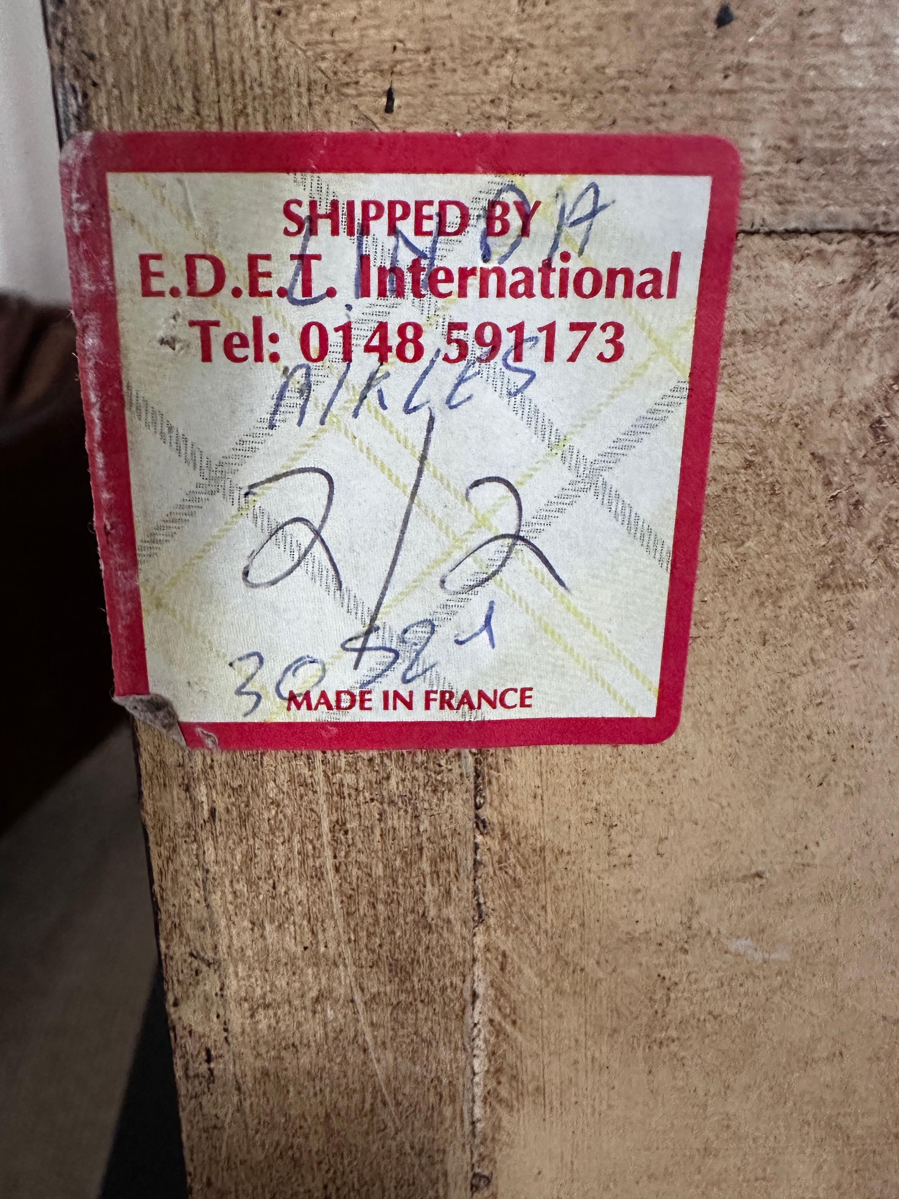 Coppia di obelischi in legno finto Boi e dorato alti 31 pollici, realizzati in Francia in vendita 3