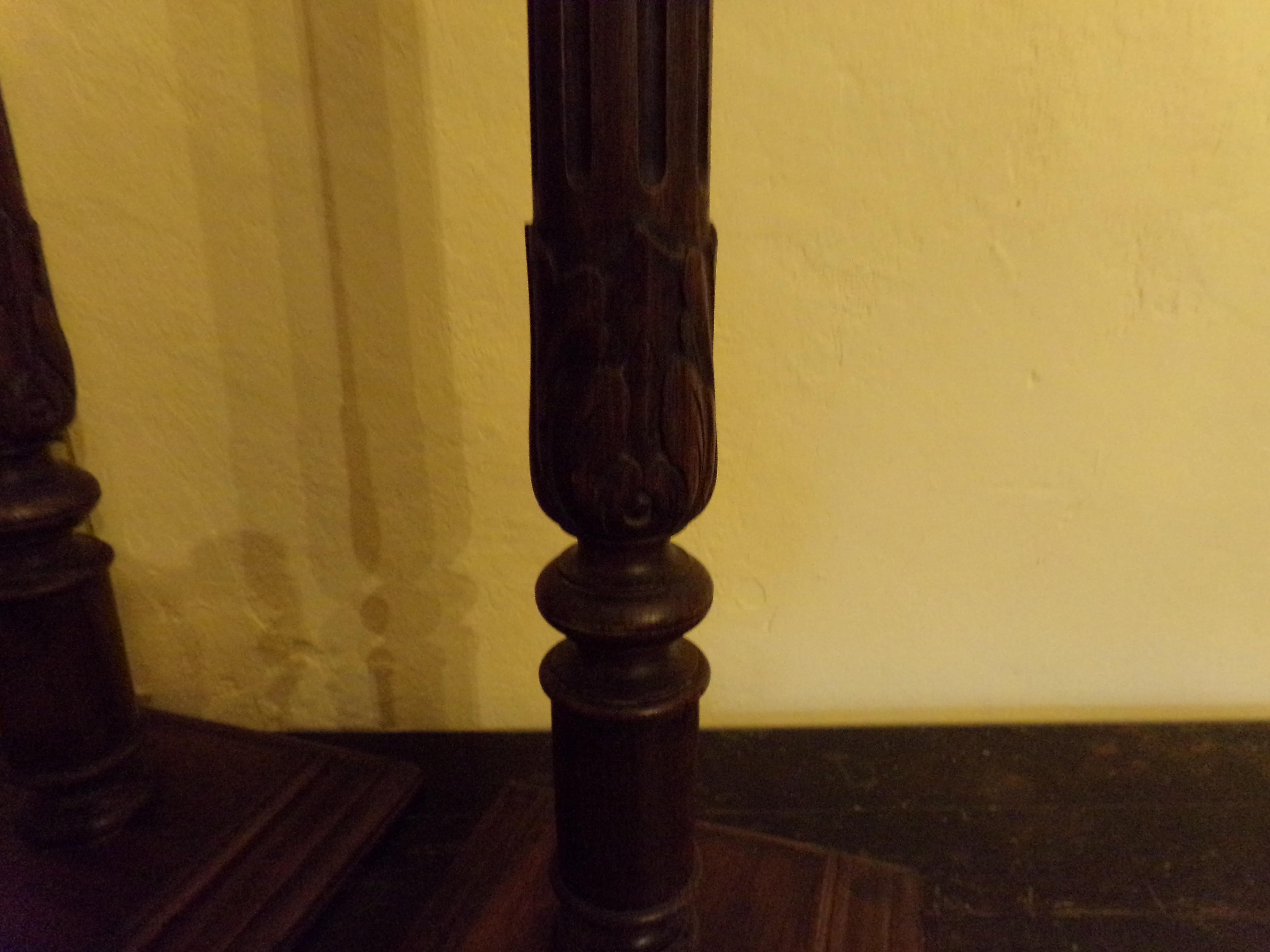 Late 19th Century Pair of Candlesticks or Torchiers, circa 1890 For Sale