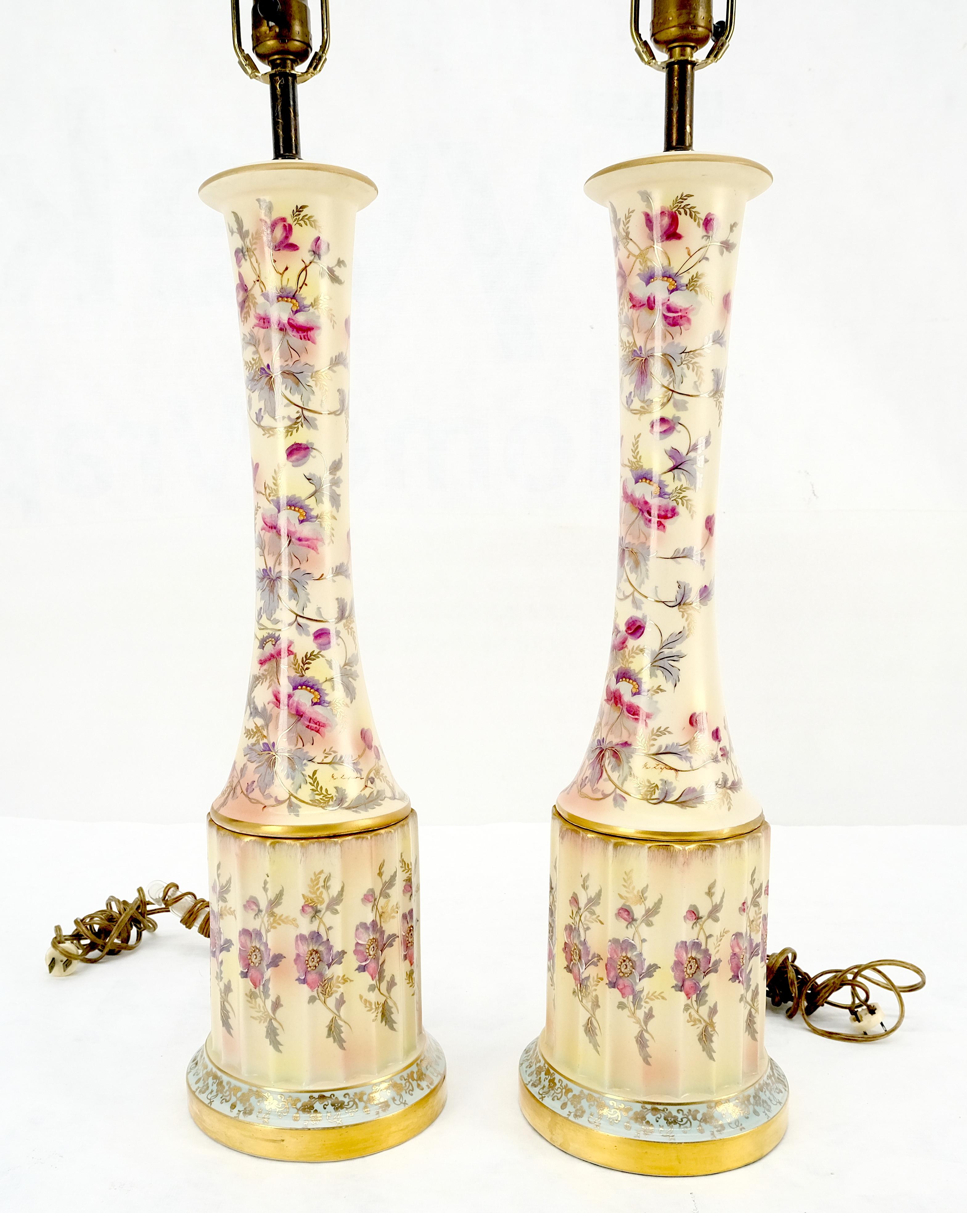 Paire de lampes de table de 39