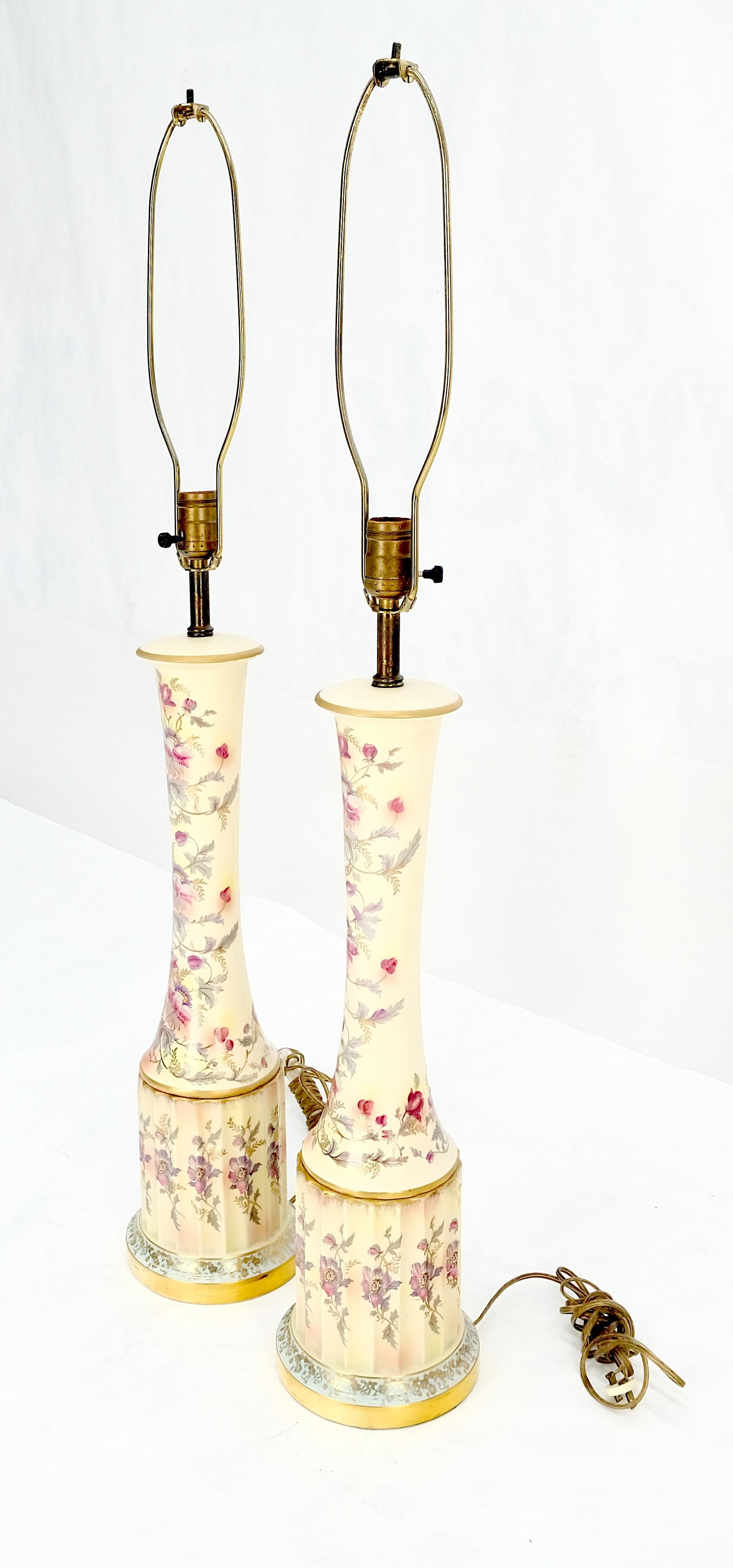 20ième siècle Paire de lampes de table de 39