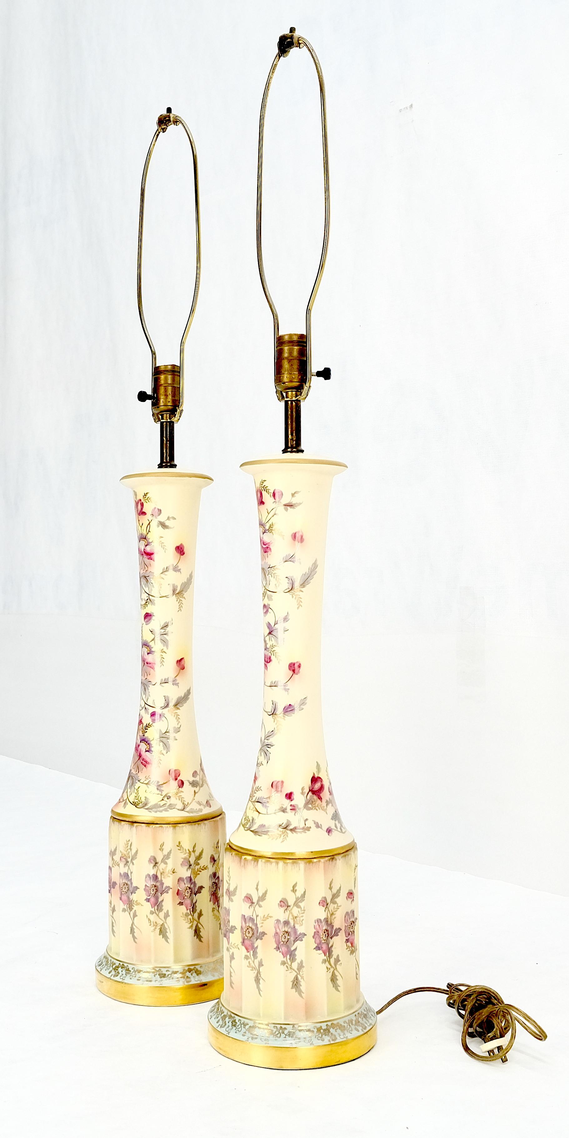 Céramique Paire de lampes de table de 39