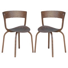Vintage Pair of 404 F chairs by Stefan Diez for Thonet