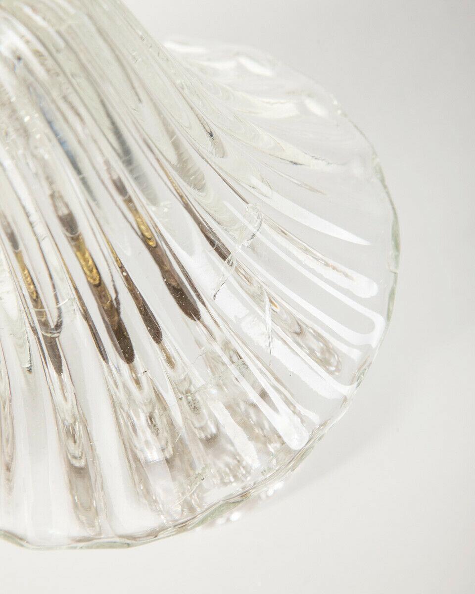 Pair of 50's Vintage Lamps in Murano Glass Italian Design 1