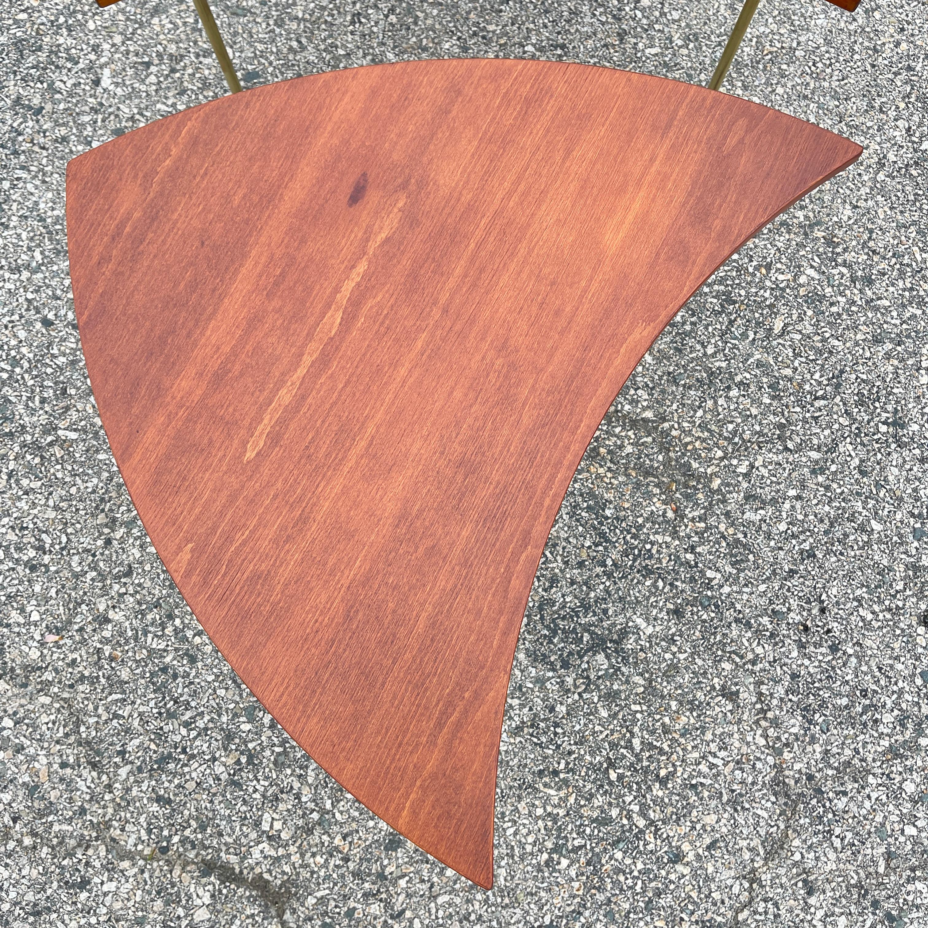 Pair of 523 Tables by Peter Hvidt and Olga Molgaard for France & Son 4