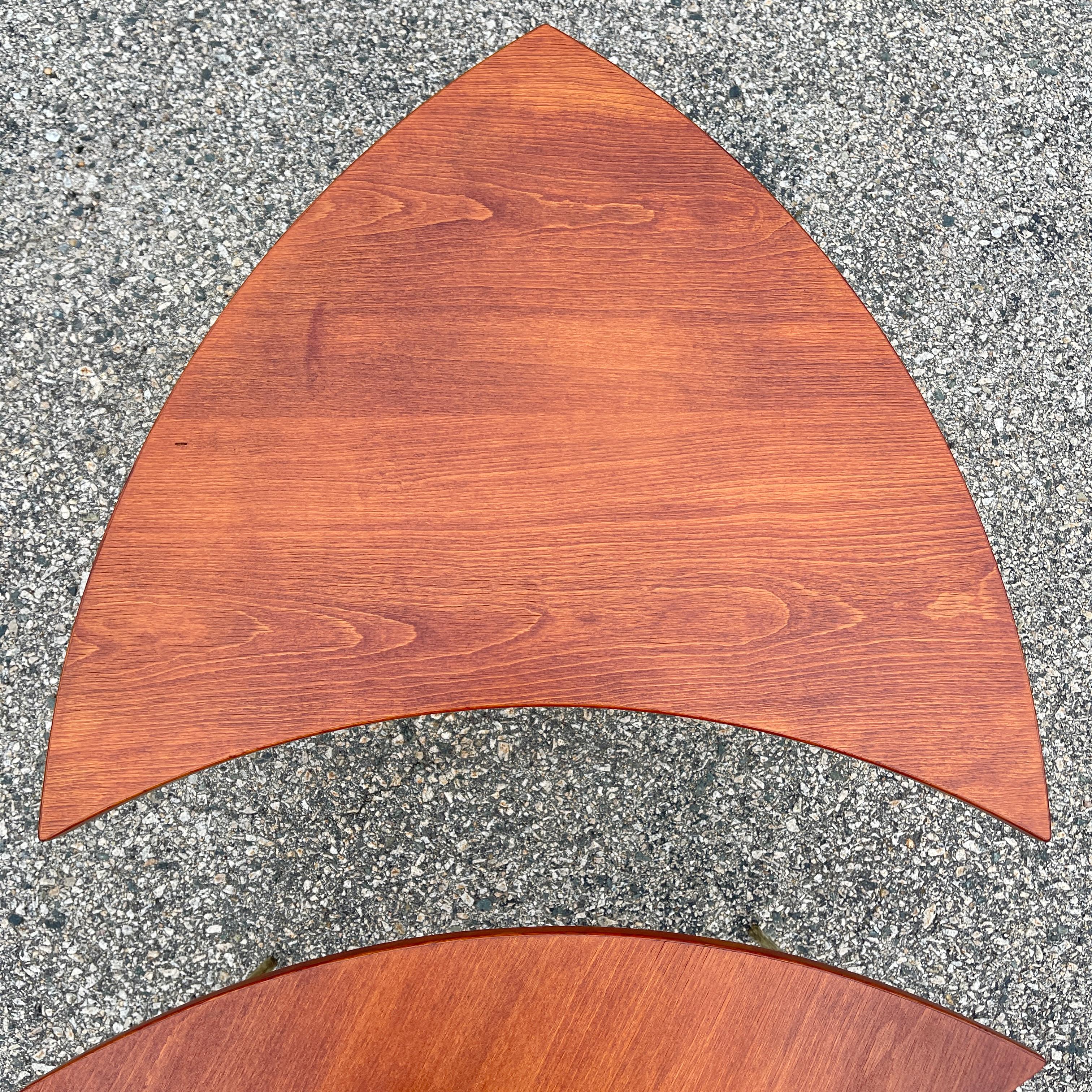 Pair of 523 Tables by Peter Hvidt and Olga Molgaard for France & Son 5