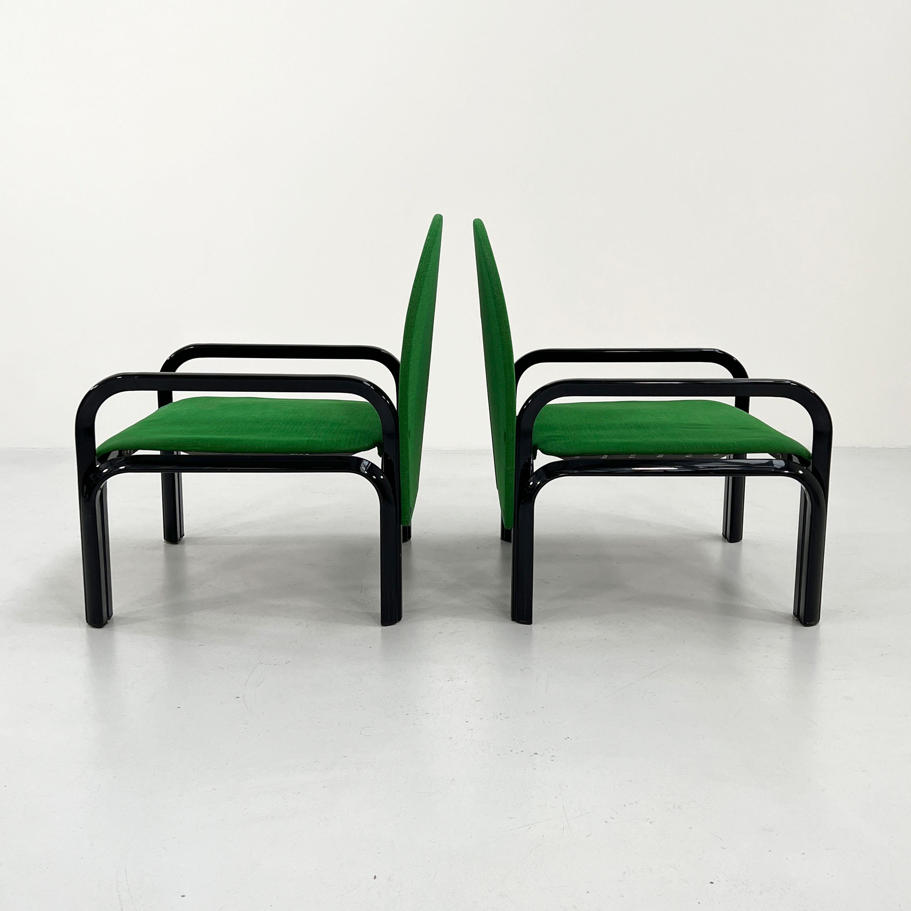 Metal Pair of 54 L Armchairs by Gae Aulenti for Knoll International, 1970s