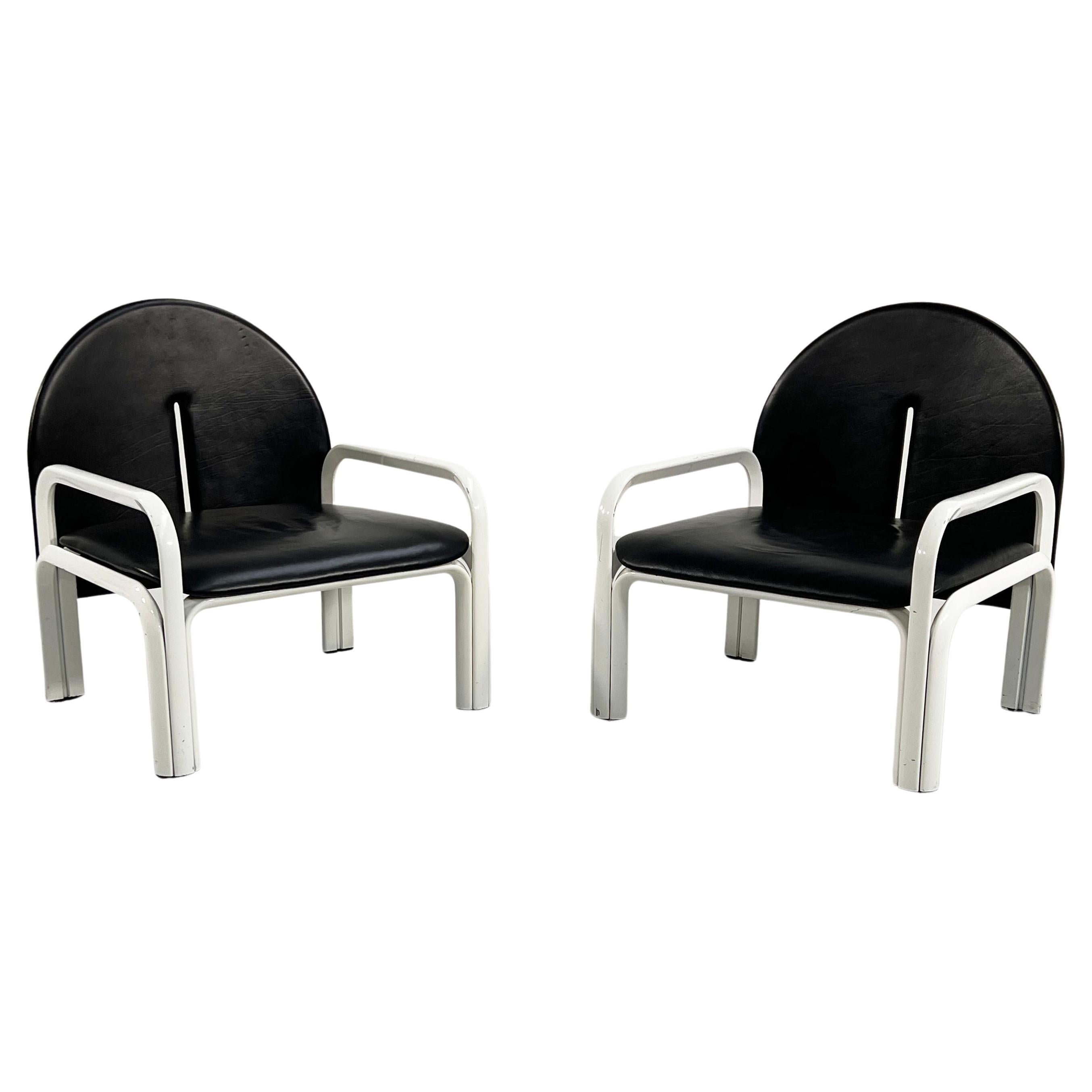 Paar 54 L-Sessel von Gae Aulenti für Knoll International, 1970er Jahre im Angebot