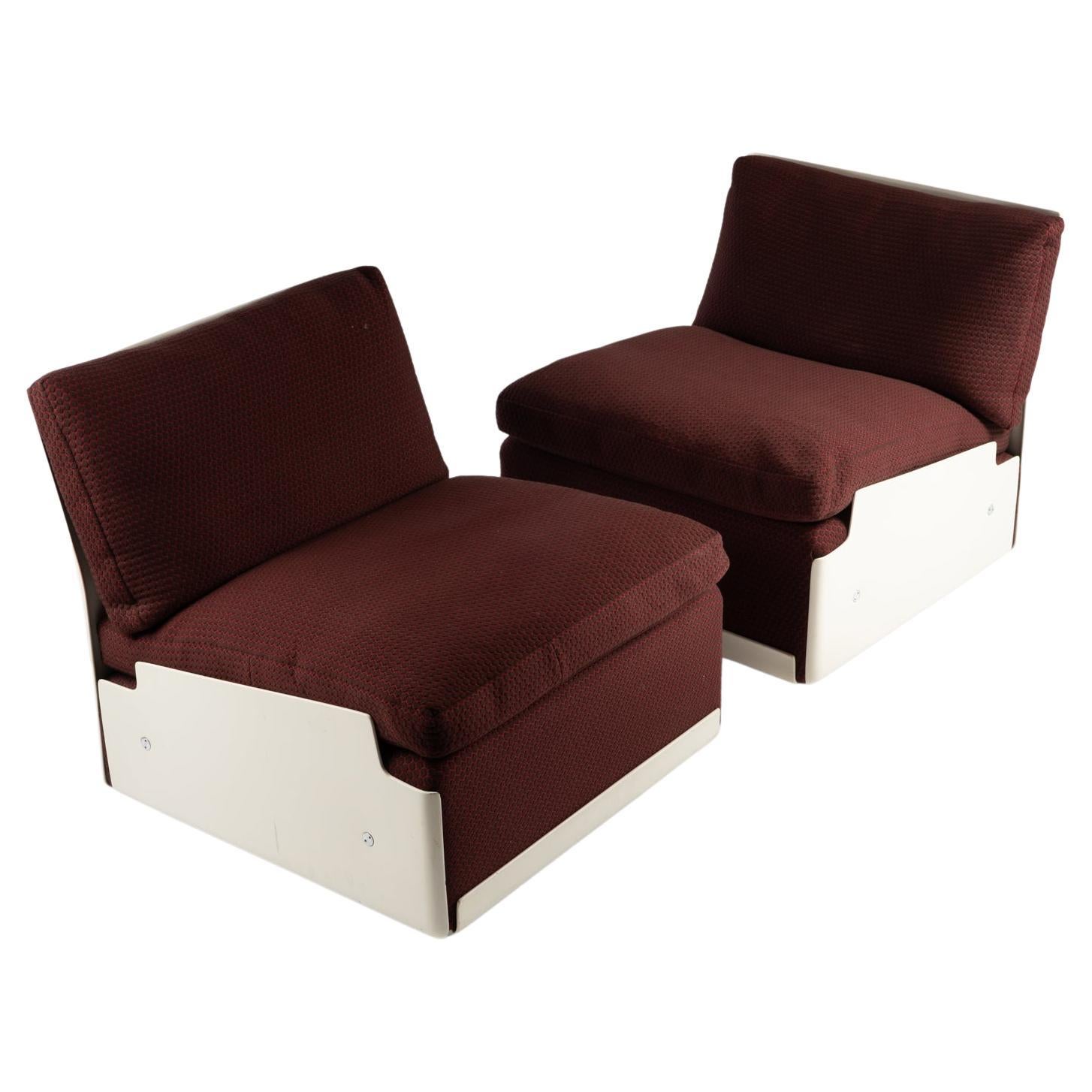 Pair of 620 Series Armchairs by Dieter Rams For Sale
