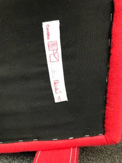 Pair of 637 Utrecht Armchairs by Rietveld for Cassina, Italy, 1980s