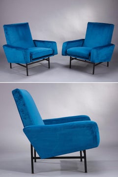 Pair of "642" Armchairs by A.R.P. for Steiner