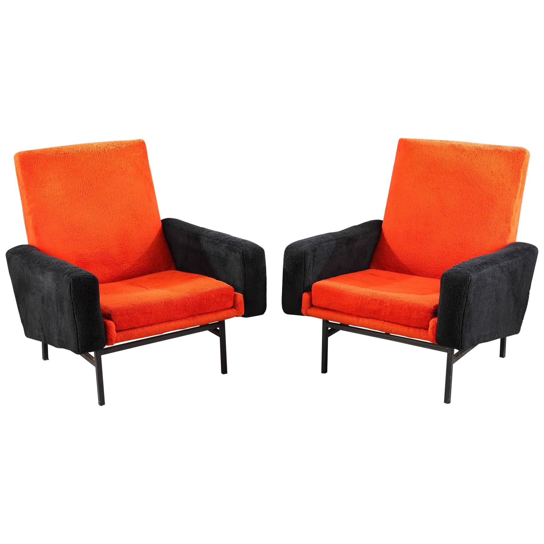Pair of 642 Armchairs by A.R.P. for Steiner