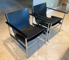 Pair of 657 Armchair by Charles Pollock for Knoll