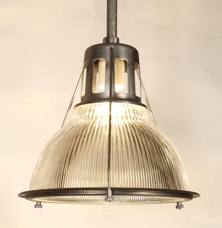 Pair Of 682 Vintage Holophane Pendant Light Lamp Metal And Glass For At 1stdibs Pair Of 682 Vintage Holophane Pendant, Vintage Pendant Light Fixture Pair
