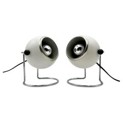 Pair of 70s Eyeball Lamps by Targetti Sankey - MCM Italian Design Light