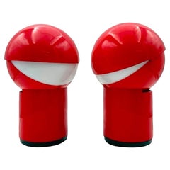 Pair of 70s Lamps 'Sfera Notte' Gagiplast - Space Age Design Icons