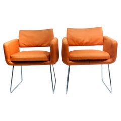 Paar 760 Stühle von Joseph Andre Motte:: Frankreich:: 1957 für Steiner:: Paris