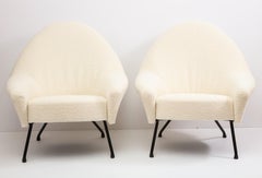Pair of "770" Armchairs by Joseph-André Motte, France, 1958