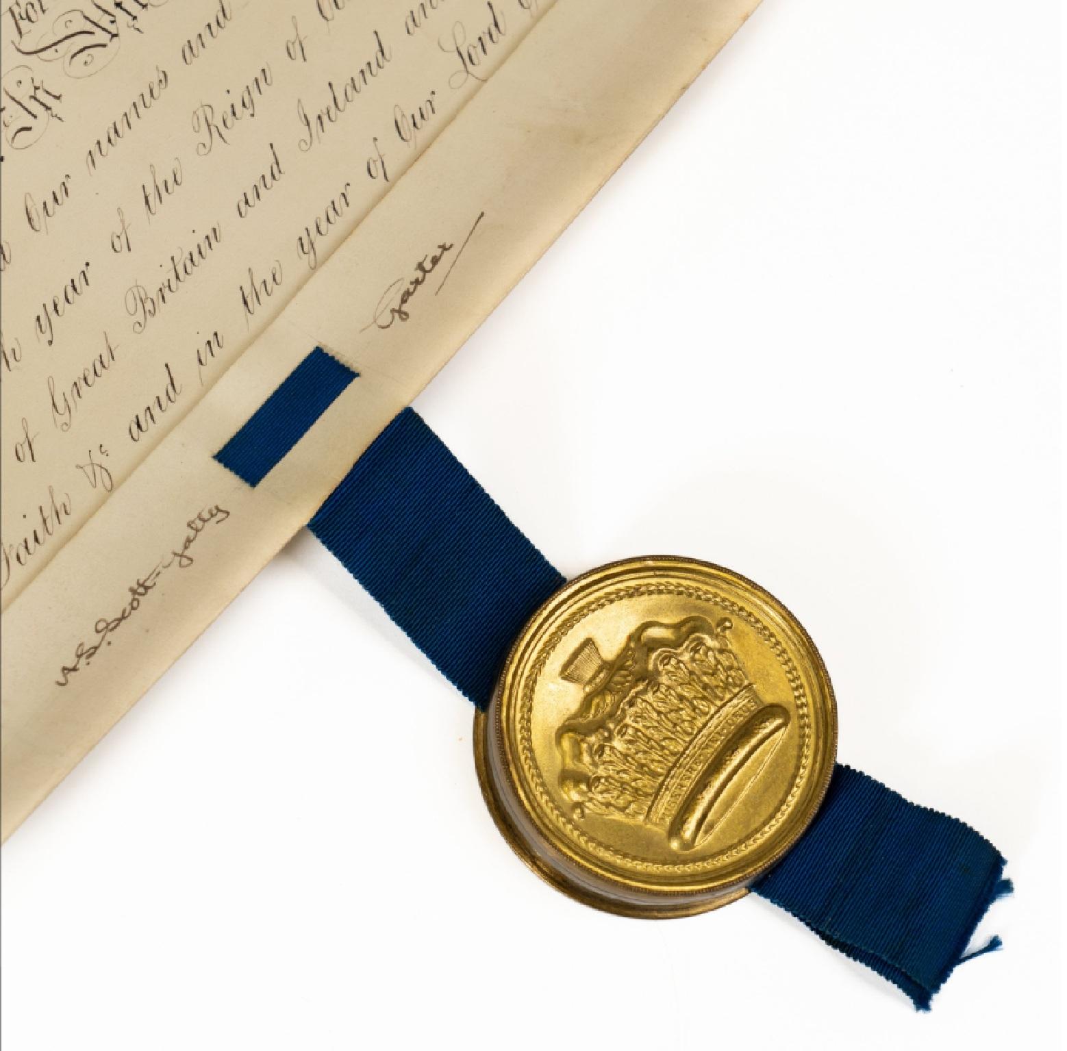 PAiR VON 7'9 FEET TALL HENRY JAMYN BROOKS GEMÄLDE SIR JAMES & LADY FLANNERY im Angebot 6