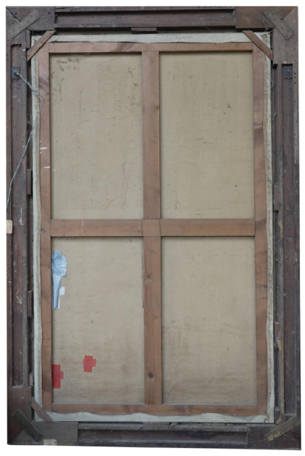 PAiR VON 7'9 FEET TALL HENRY JAMYN BROOKS GEMÄLDE SIR JAMES & LADY FLANNERY (Leinwand) im Angebot