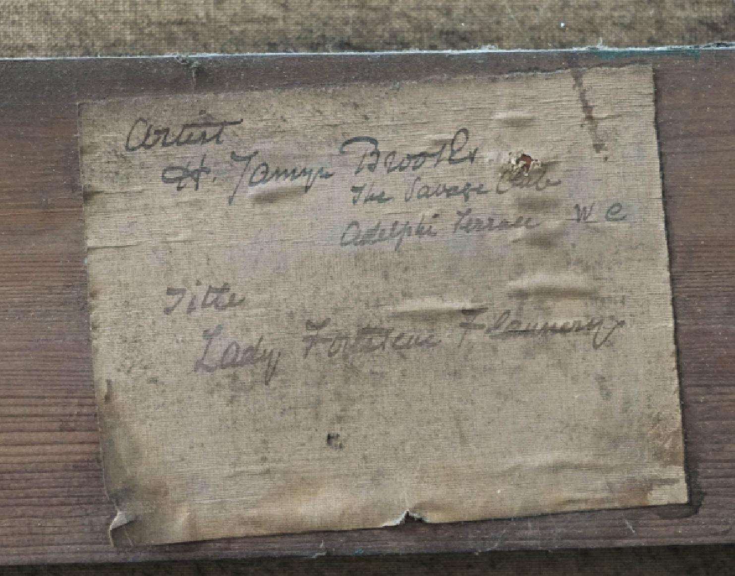 PAiR VON 7'9 FEET TALL HENRY JAMYN BROOKS GEMÄLDE SIR JAMES & LADY FLANNERY im Angebot 1