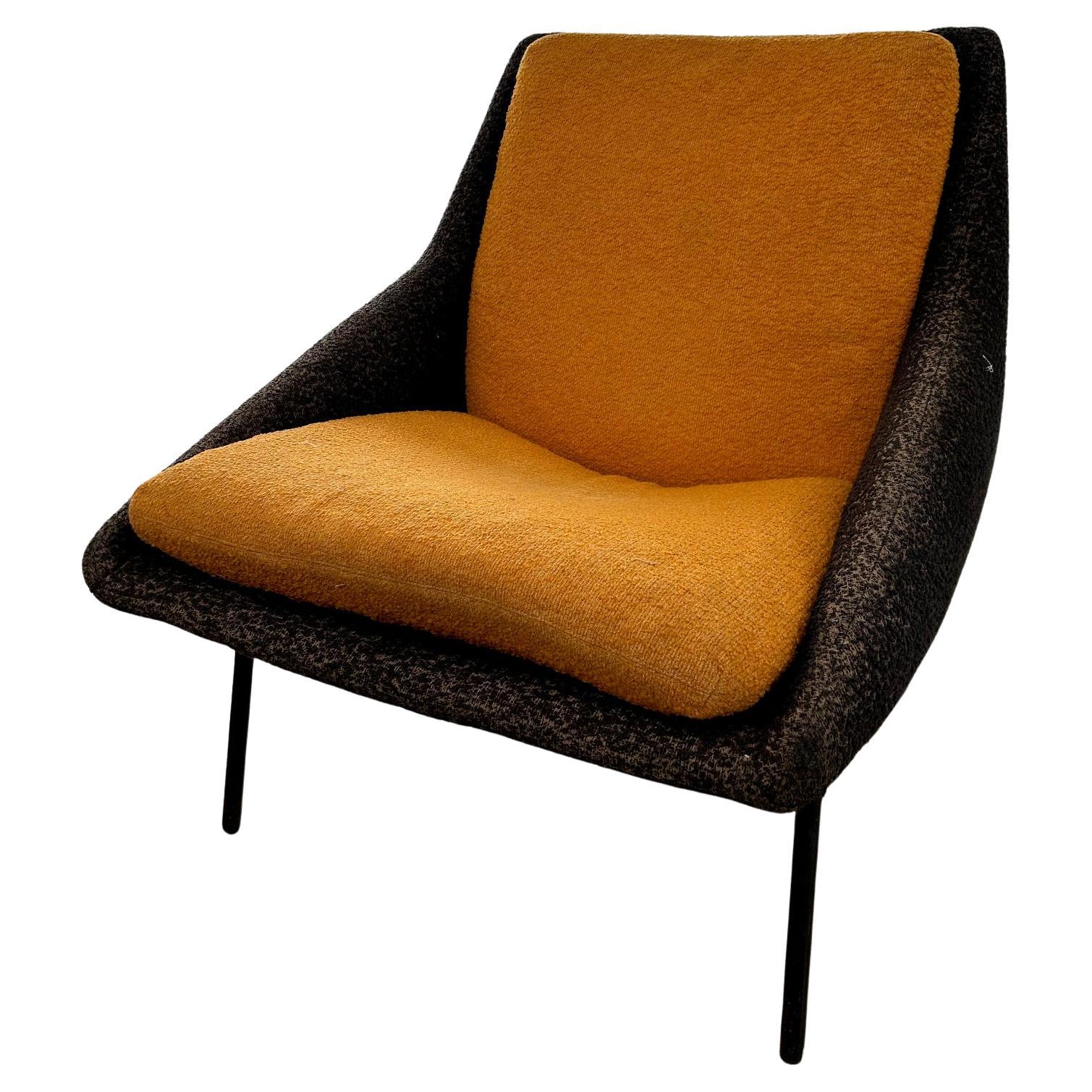 Pair of "800" Armchair by Joseph-André MOTTE for Steiner, France 1950s