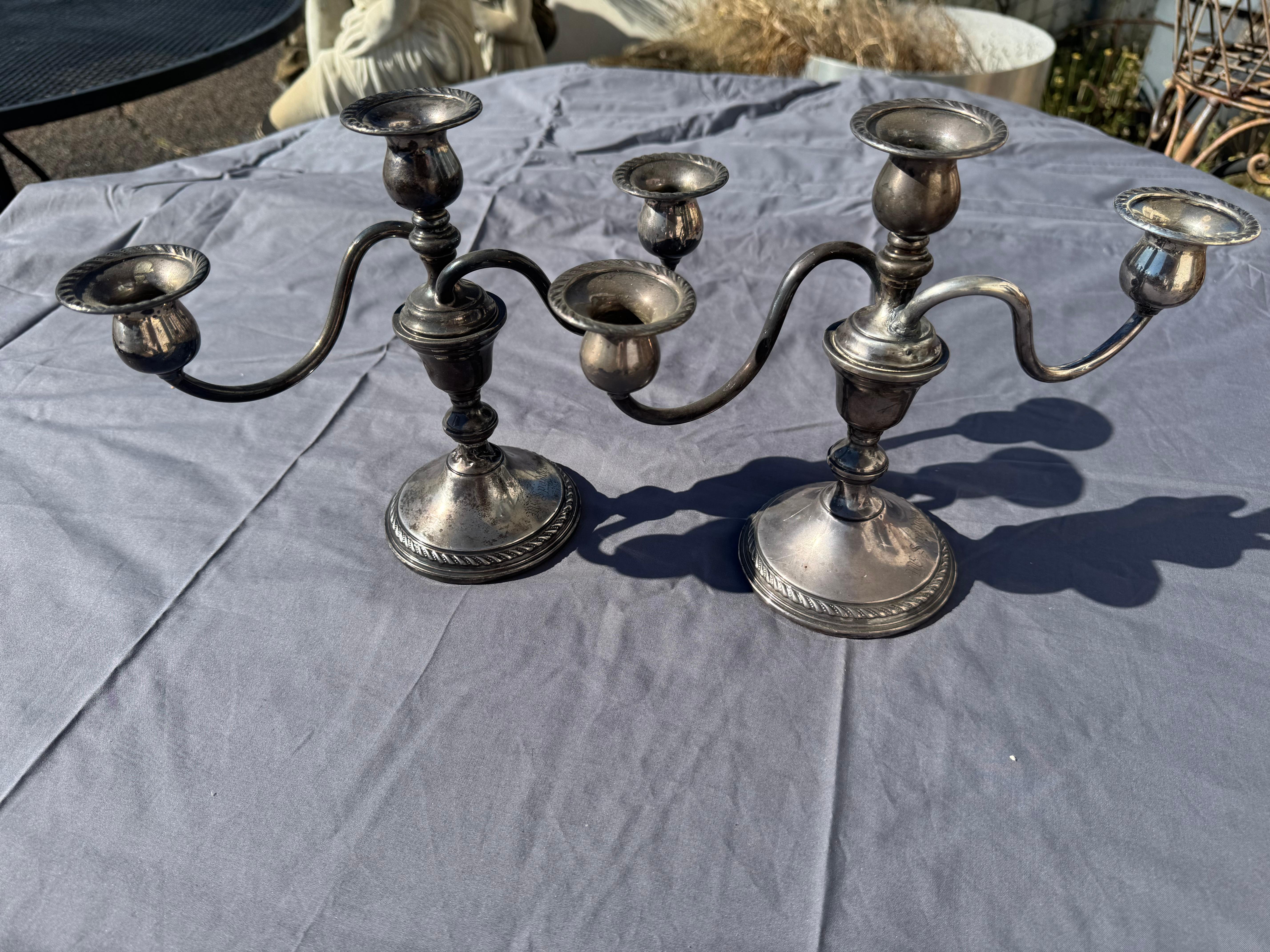 Argento 925 Pair of 8.25