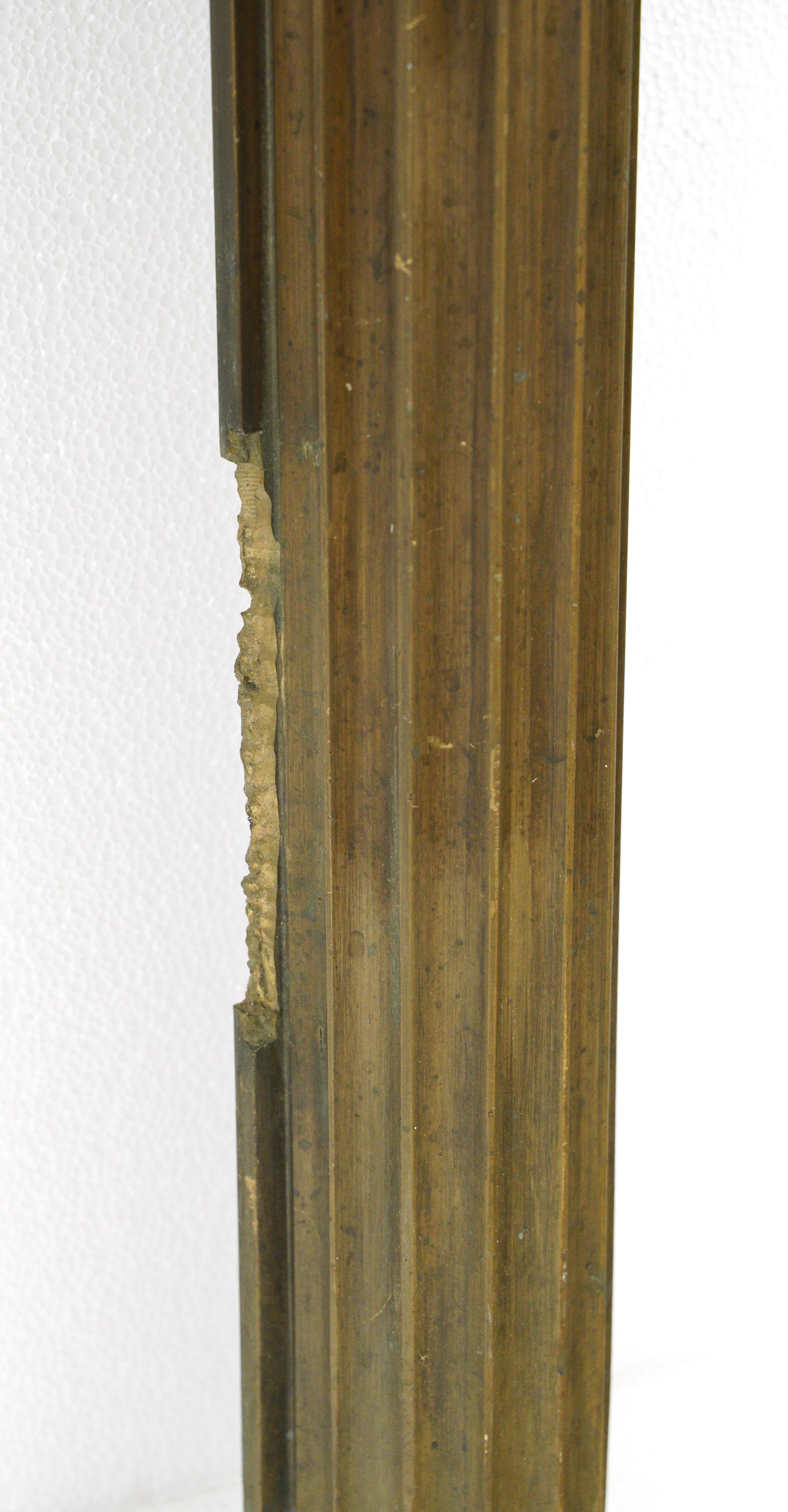 Pair of 87 in. Bronze Ionic Door Columns For Sale 2