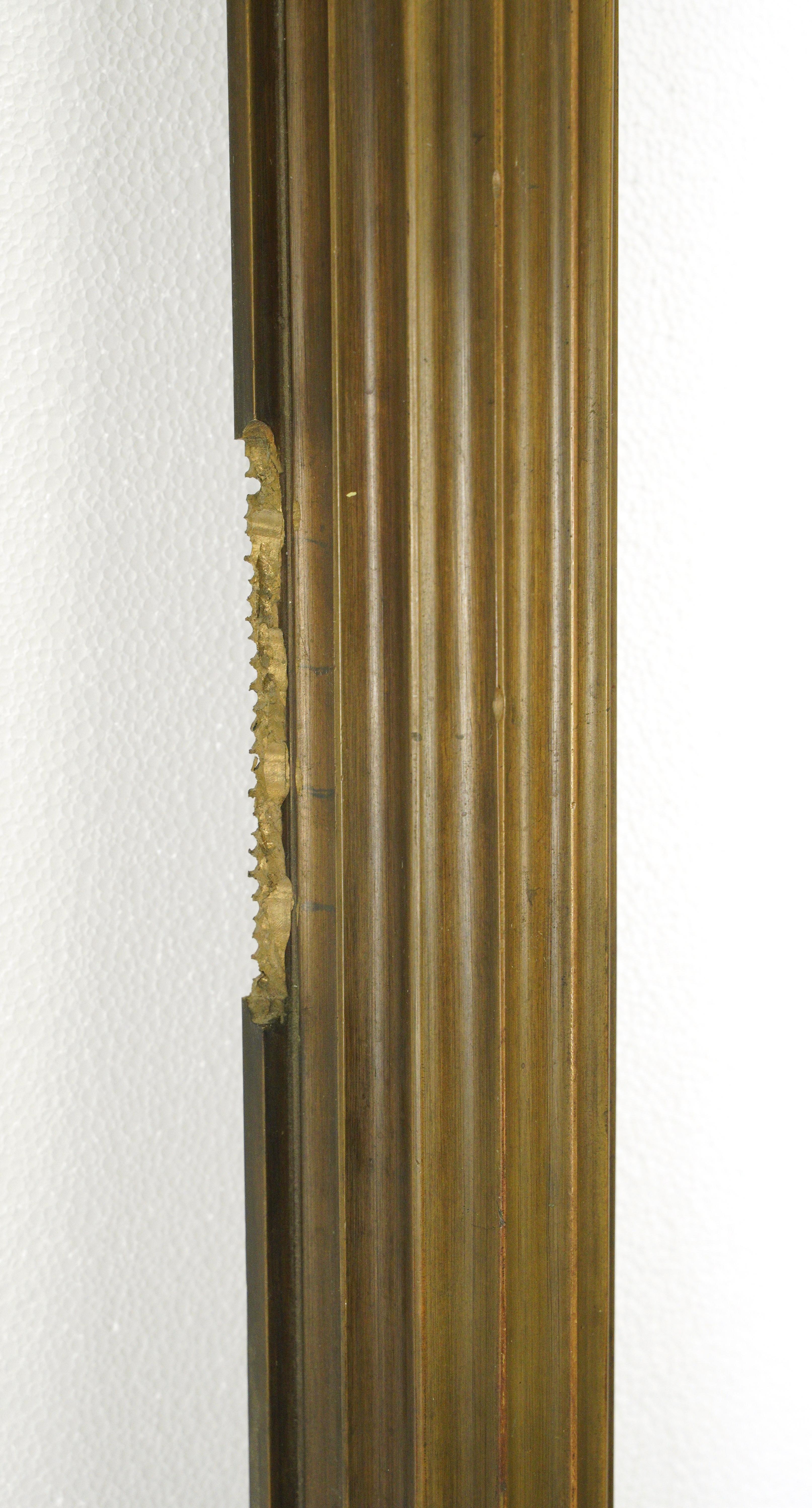 Pair of 87 in. Bronze Ionic Door Columns For Sale 3