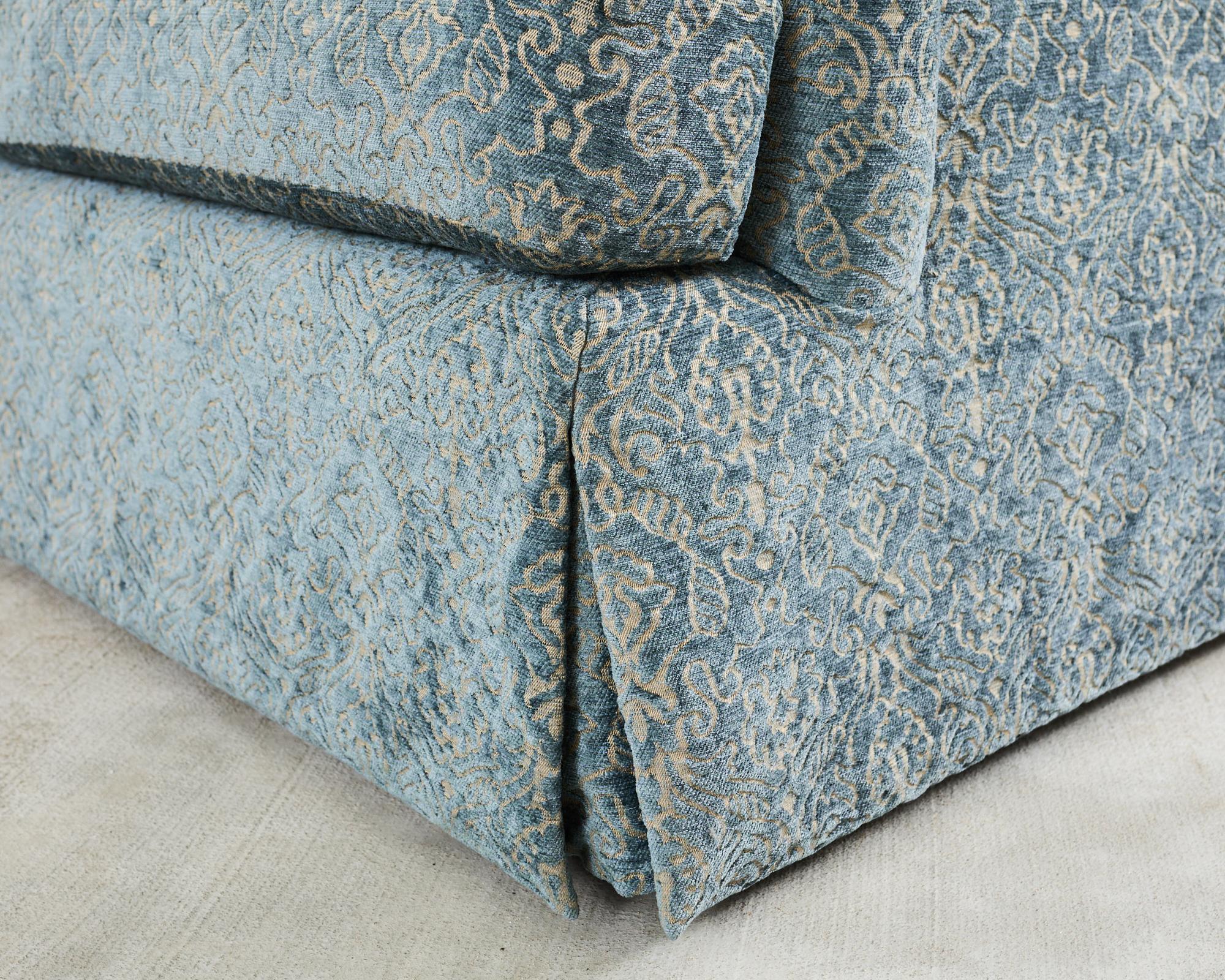 Pair of A. Rudin Attributed Upholstered Lounge Chairs 8