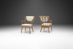 Coppia di poltrone Aage Herman Olsen "1774" per Fritz Hansen, Danimarca anni '40