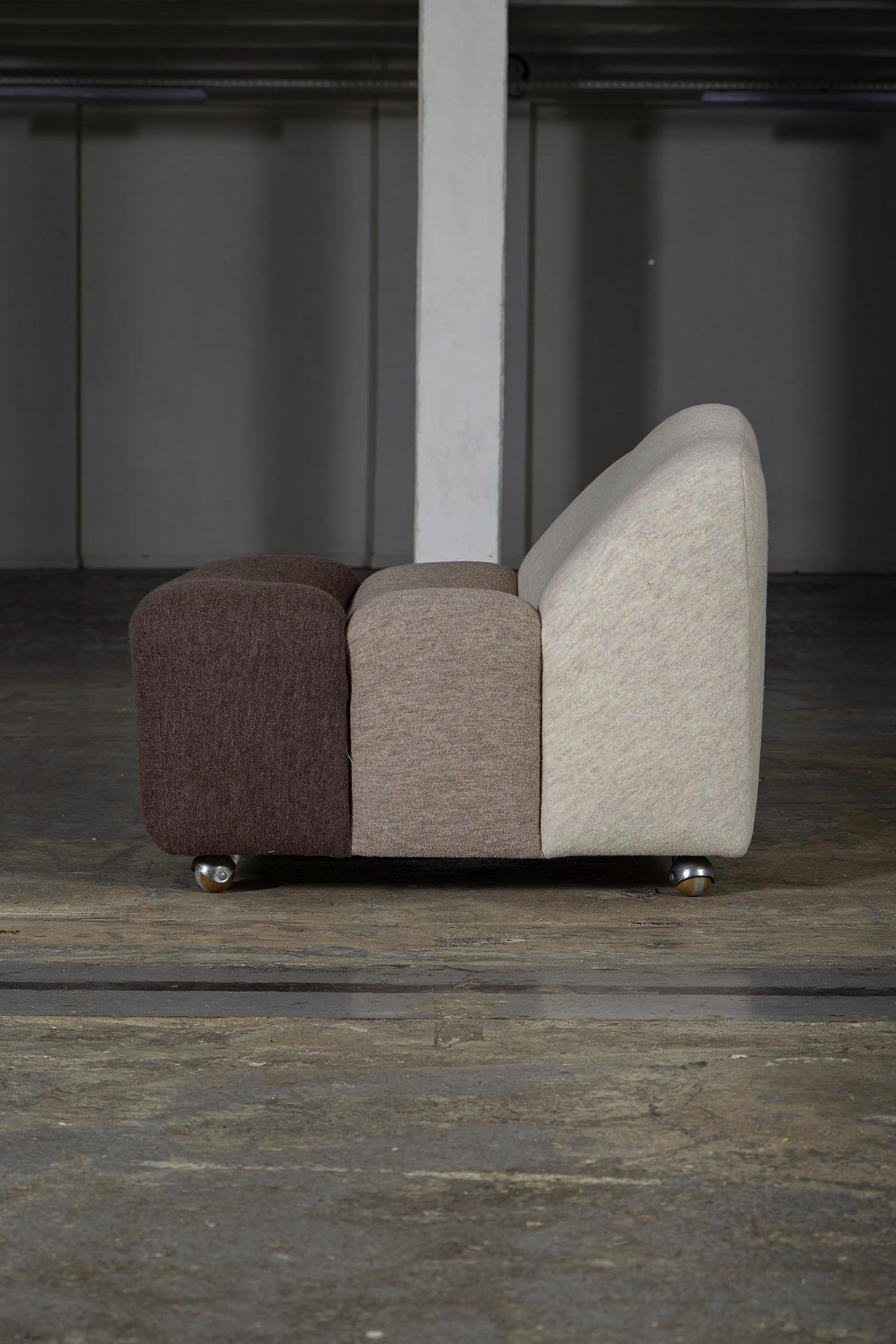 Pair of ABCD armchairs by Pierre Paulin 1