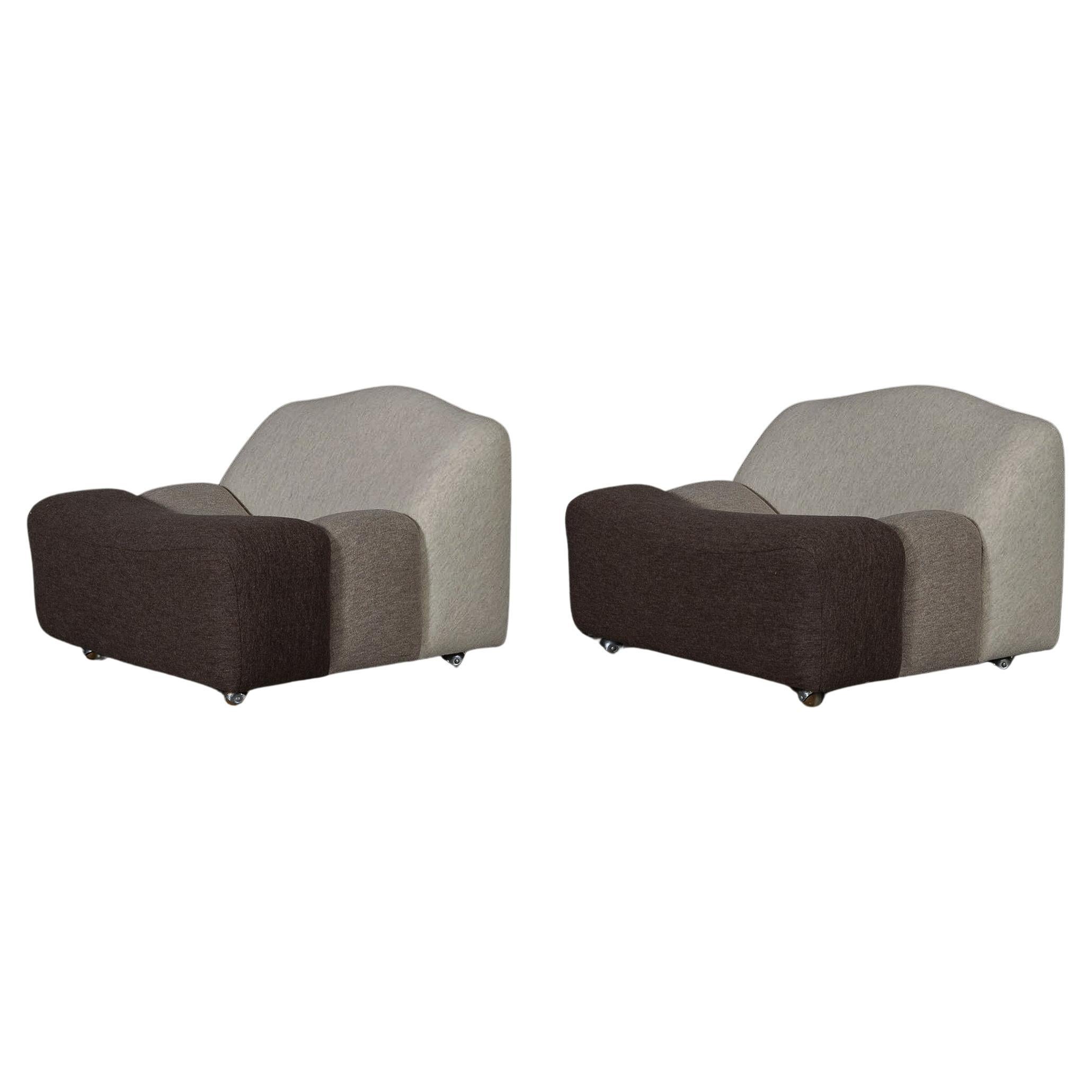 Pair of ABCD armchairs by Pierre Paulin