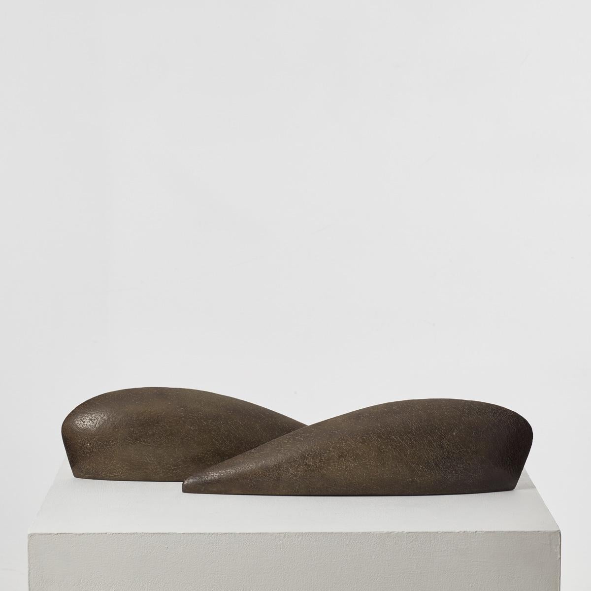 British Pair of Abstract Mound Sculptures from the Collection of Sir Terence Conran