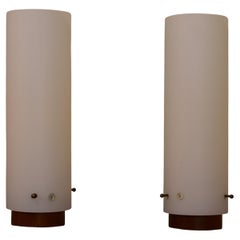 Ein Paar Boudoir-Lampen mit Akzent, hergestellt in Italien