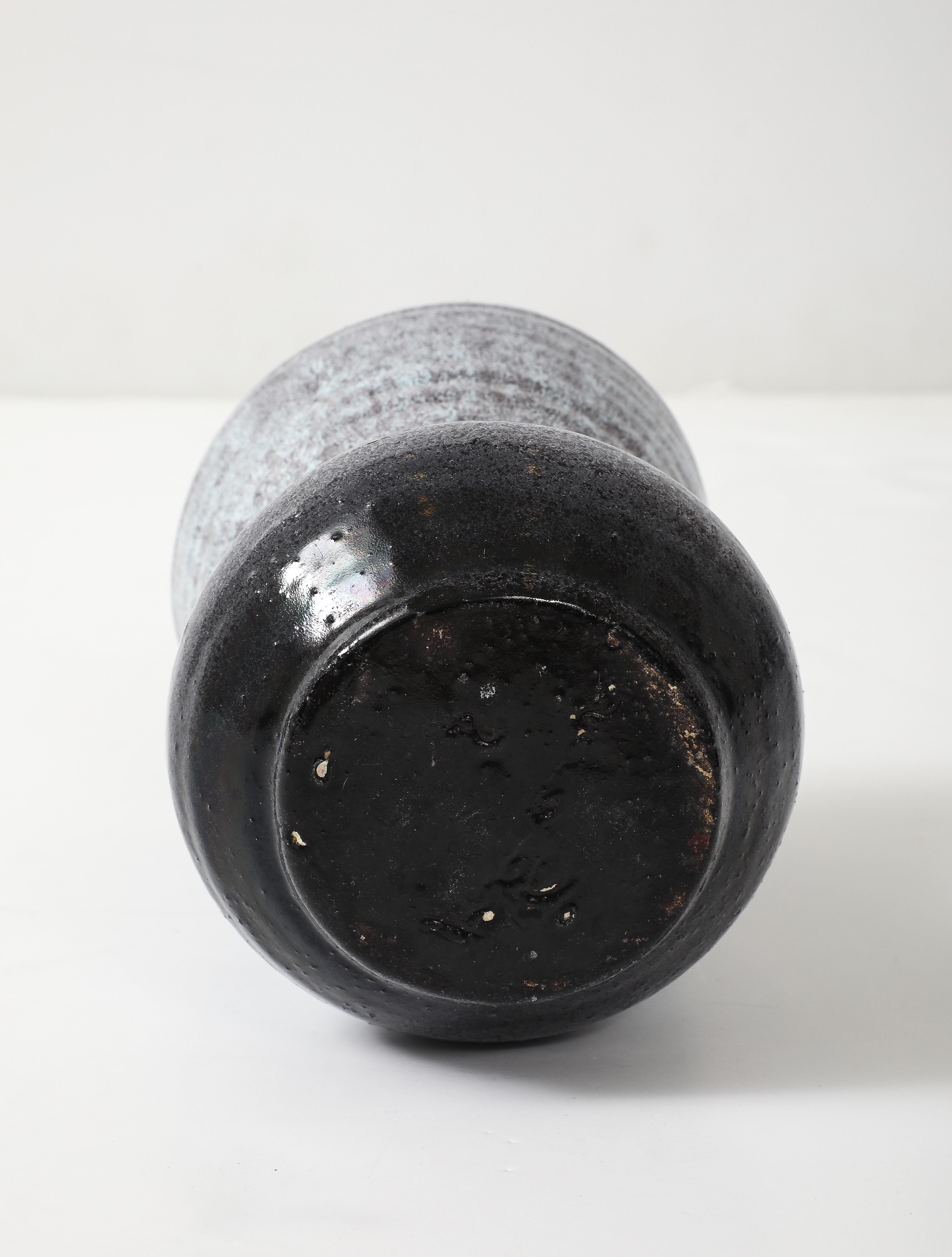 Pair of Accolay Speckled Vases For Sale 3